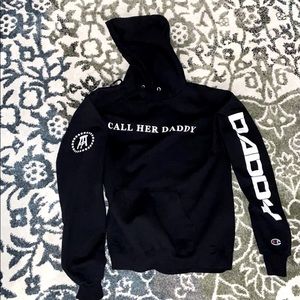 Call Her Daddy Black Hoodie